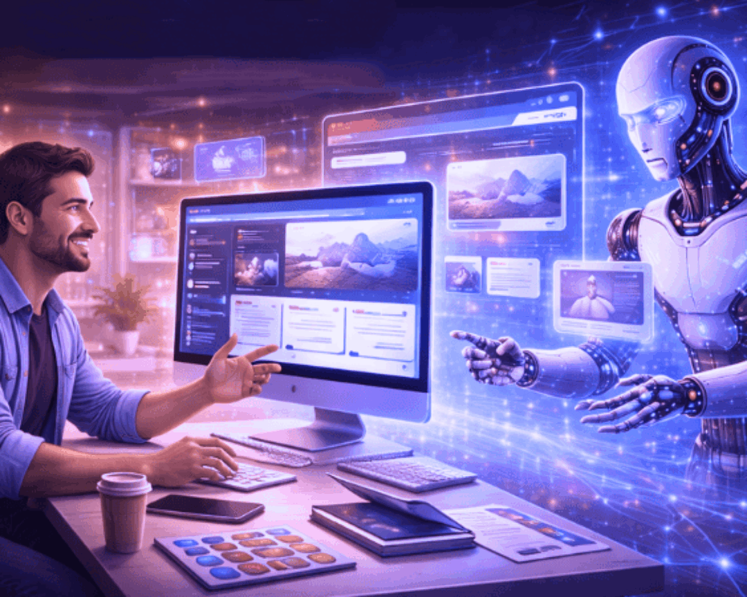 IA en la creación de páginas web, ¿sustitución o ayuda?