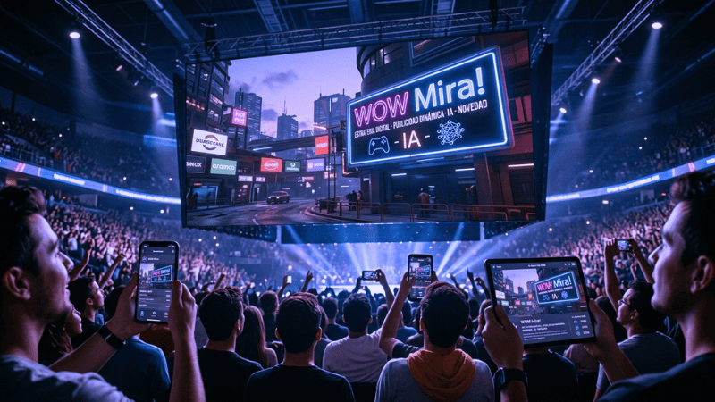 Publicidad dinámica In-Game: por qué tu marca debería estar en el mando (y no en el comercial)